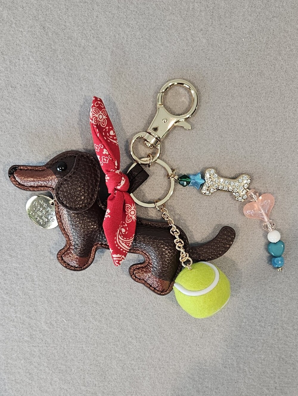 Viral Piper K Dachshund Purse Charm / Bag Charm – EUC 🐾 - Picture 3 of 12